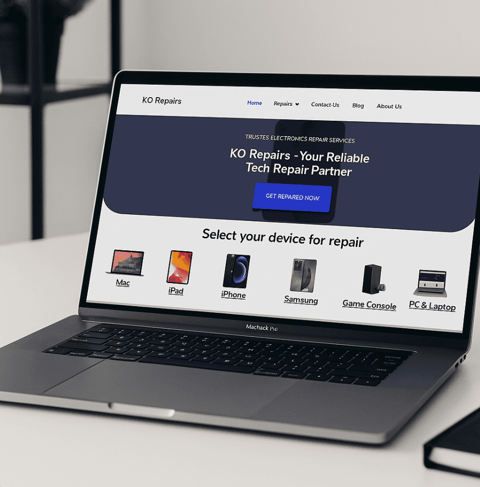 KO Repairs Portfolio Image